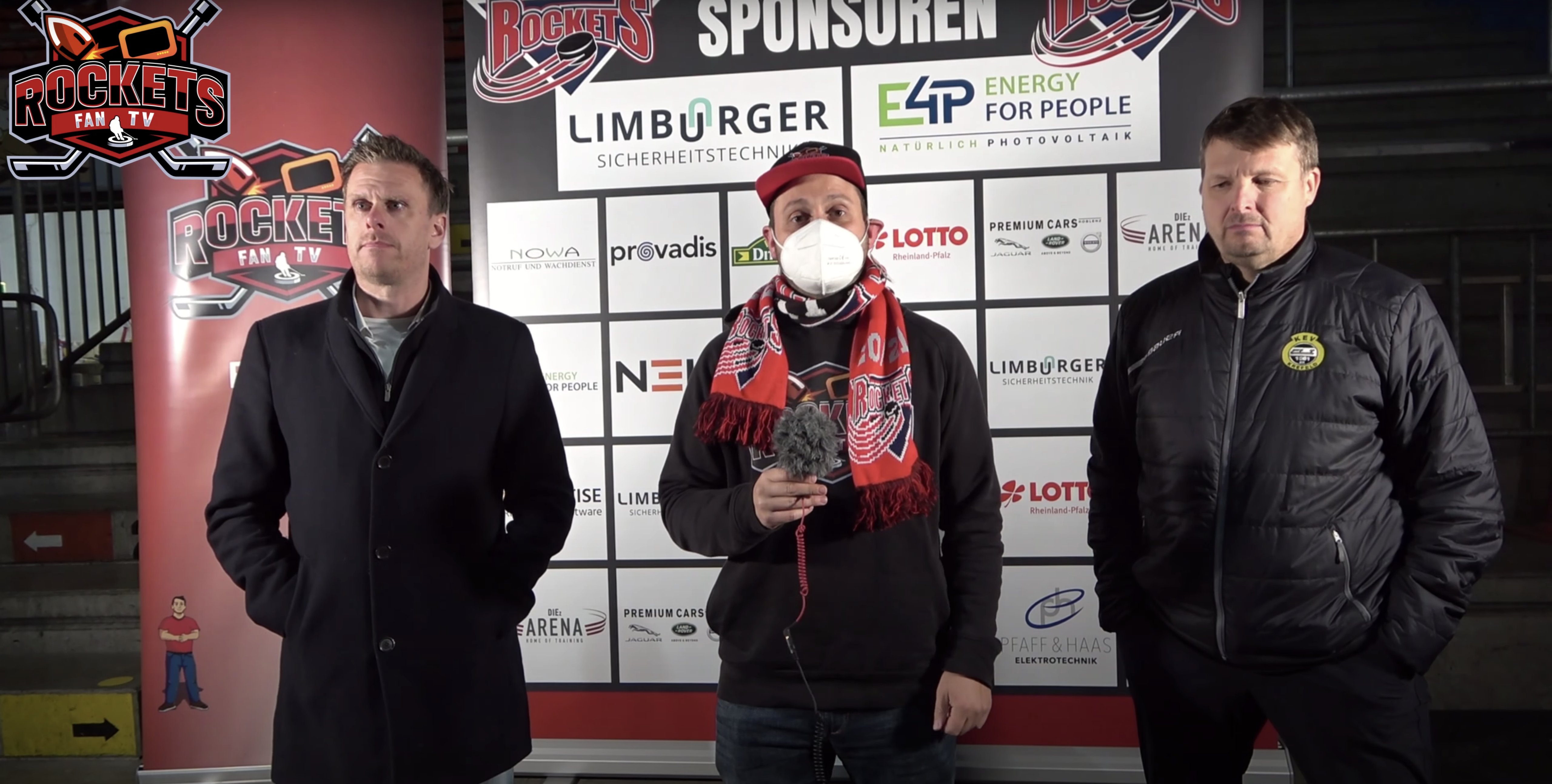 Rockets Fan TV Pressekonferenz - Spiel EG Diez Limburg gegen Krefelder EV 23092021
