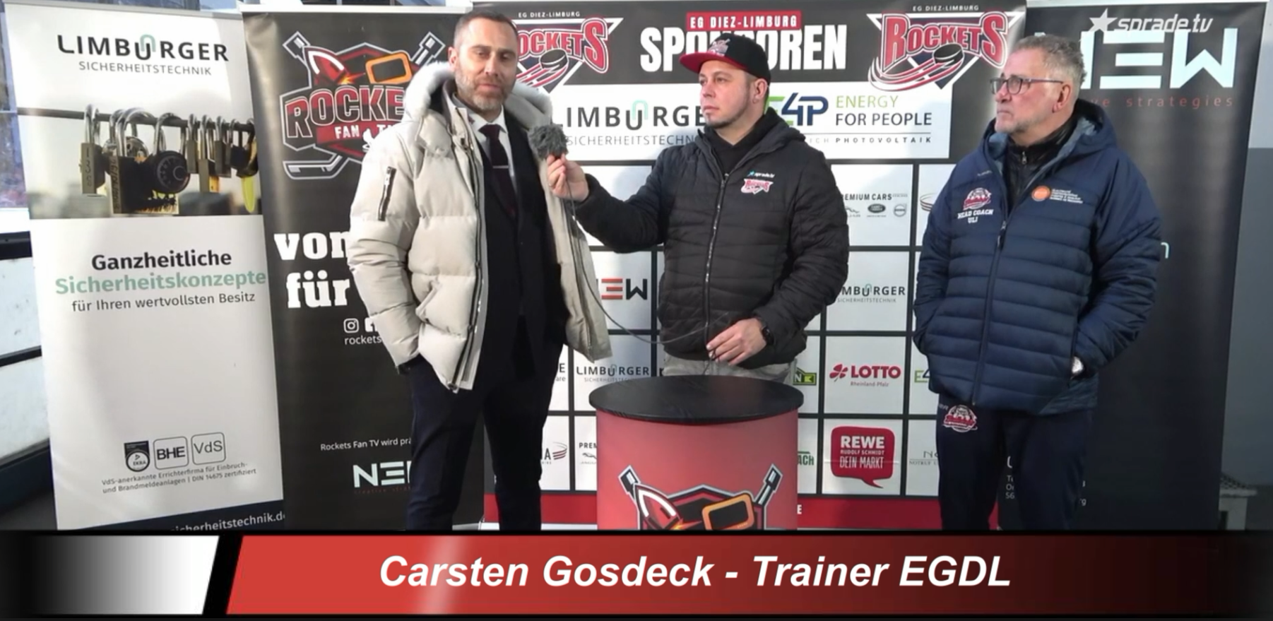 Pressekonferenz Spiel EG Diez Limburg gegen Bulldogs de Liege
