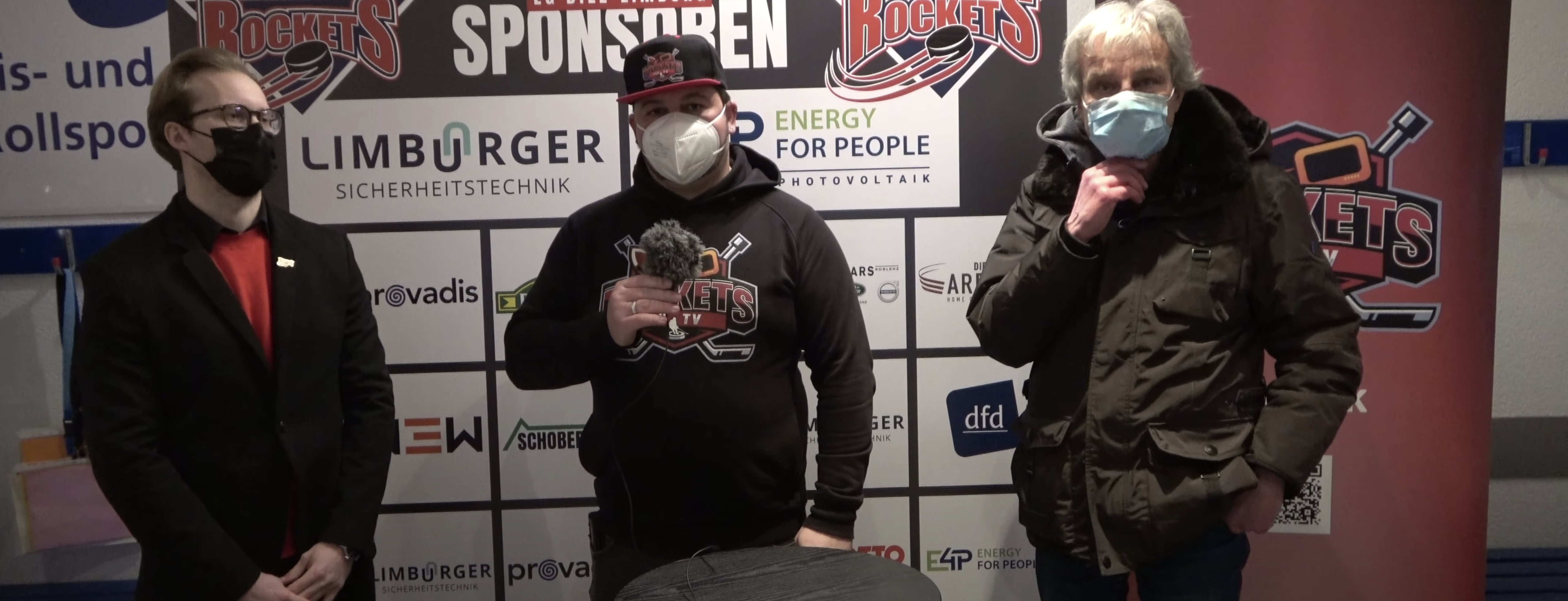Rockets Fan TV- Pressekonferenz Spiel EG Diez Limburg gegen Hammer Eisbären 28032021