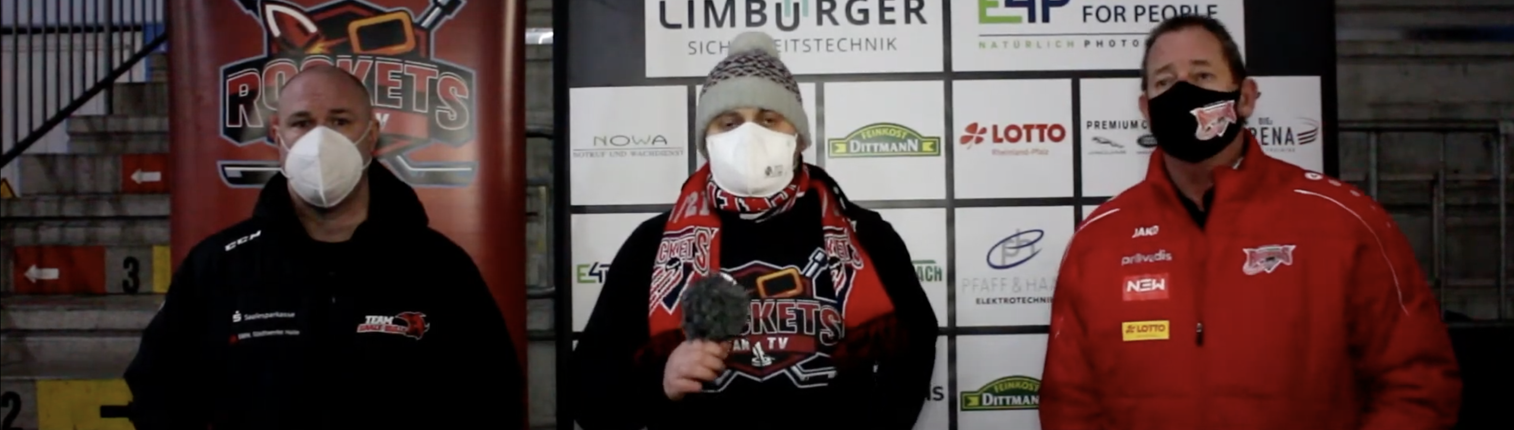 Rockets Fan TV - Pressekonferenz Spiel gegen Halle Saale 20122020