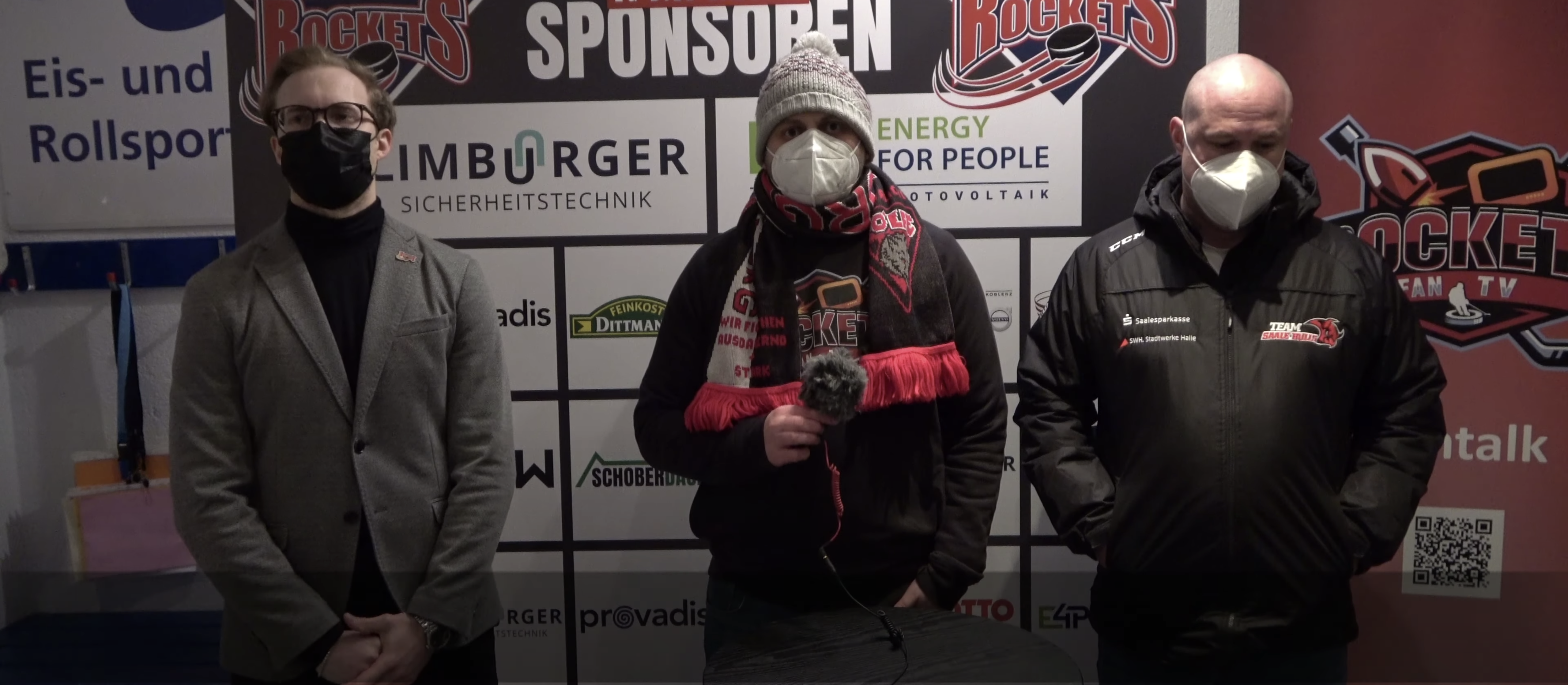 Rockets Fan TV - Pressekonferenz Spiel EG Diez Limburg Vs Saale Bulls Halle 05032021