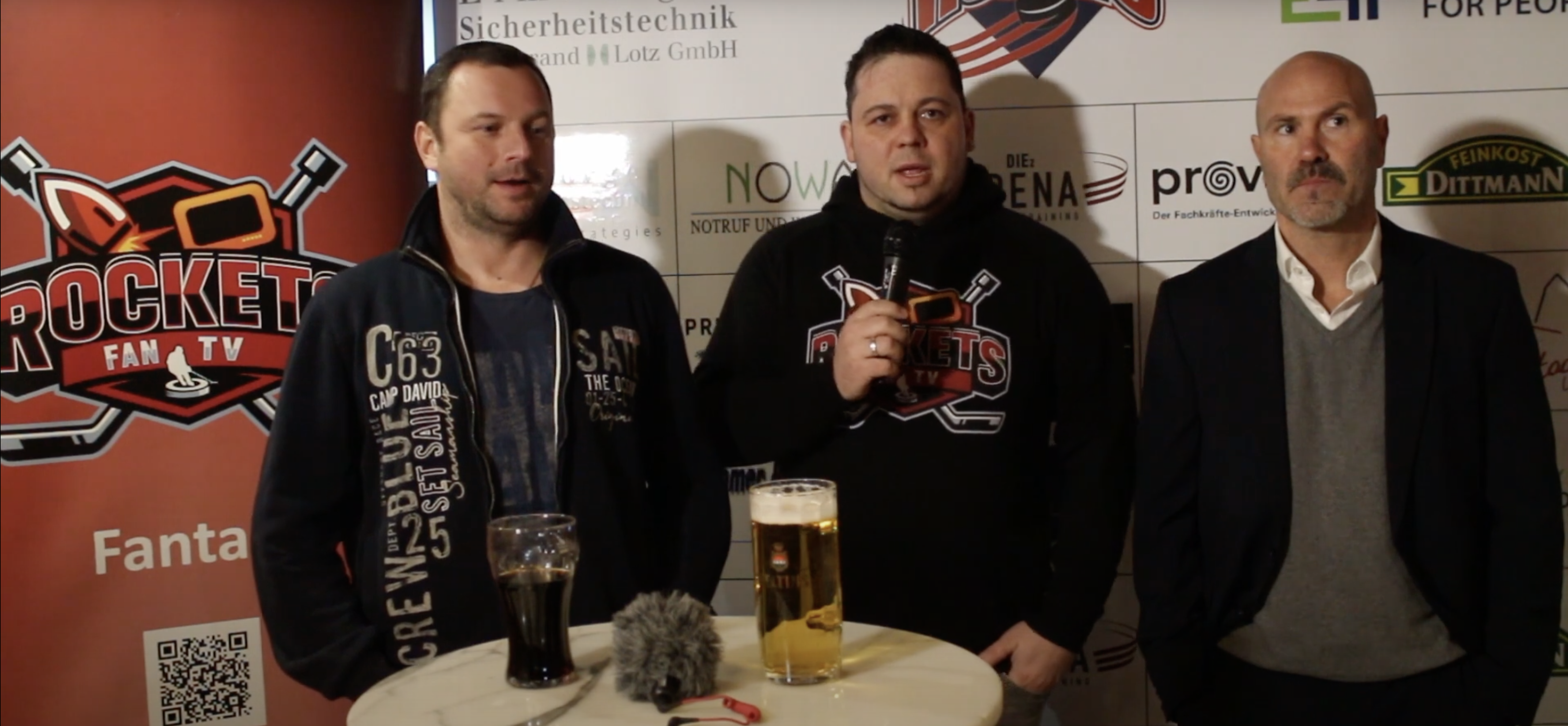 Rockets Fan TV - Pressekonferenz Spiel gegen Dinslaken Kobras 14022020