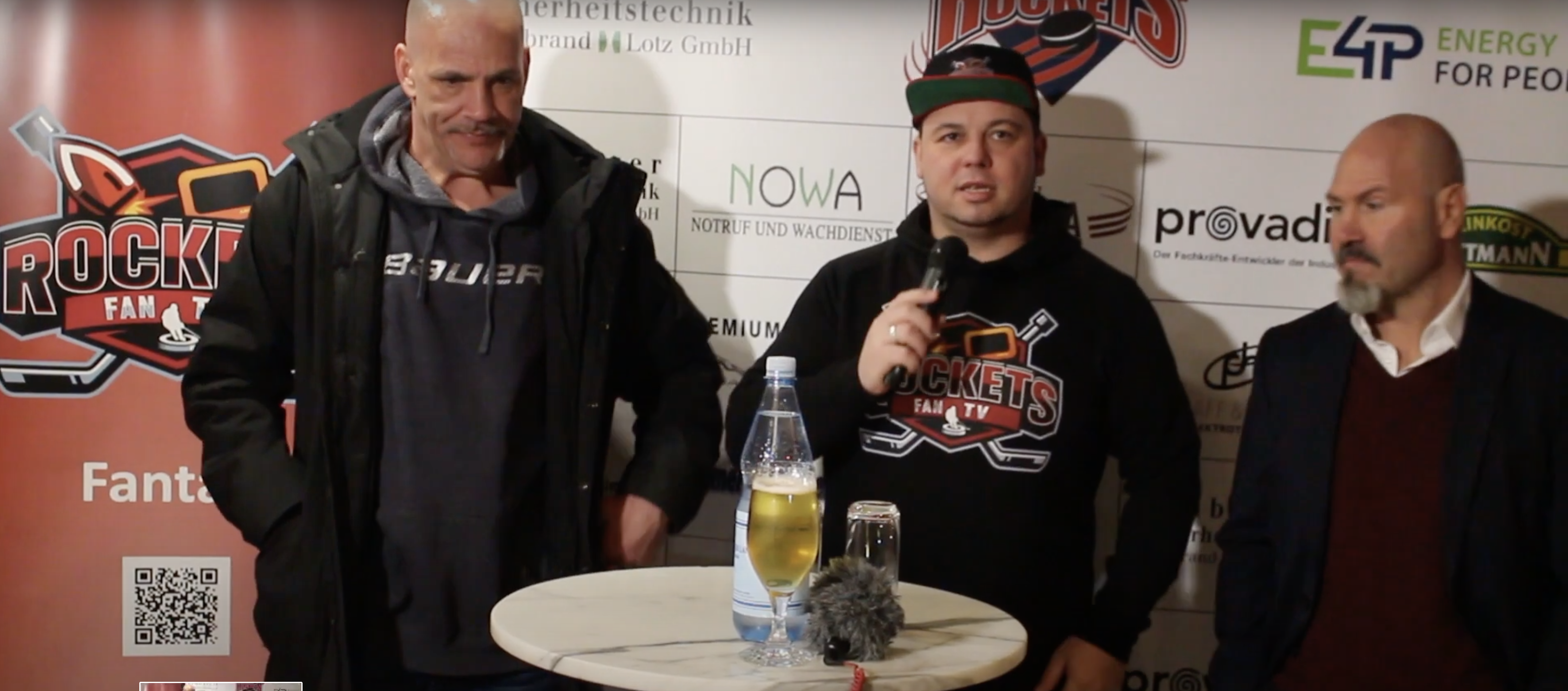 Rockets Fan TV - Pressekonferenz Spiel gegen Liège Bulldogs 03012020