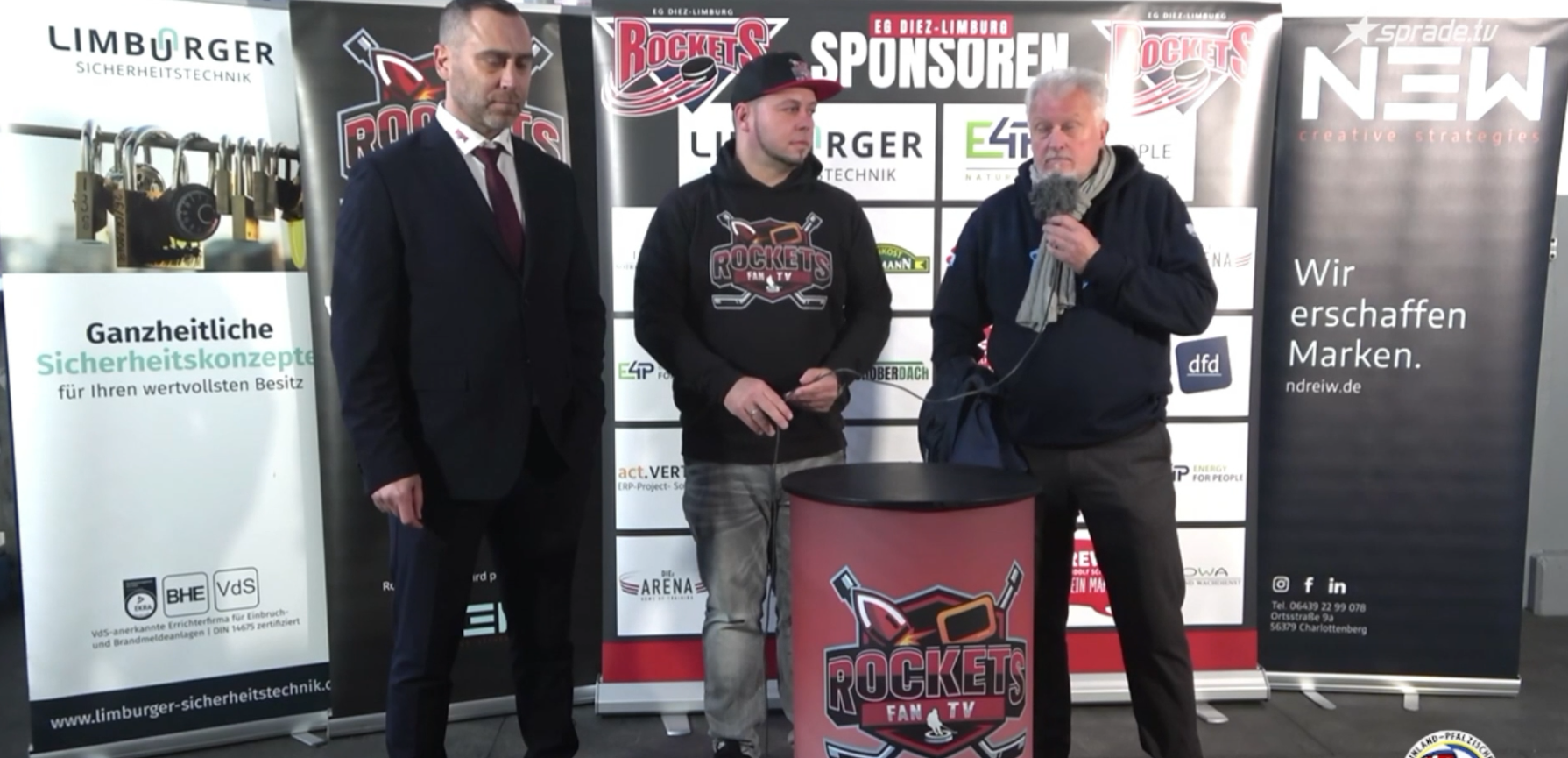 Pressekonferenz EG Diez-Limburg gegen EHC Die Bären 2016 Neuwied