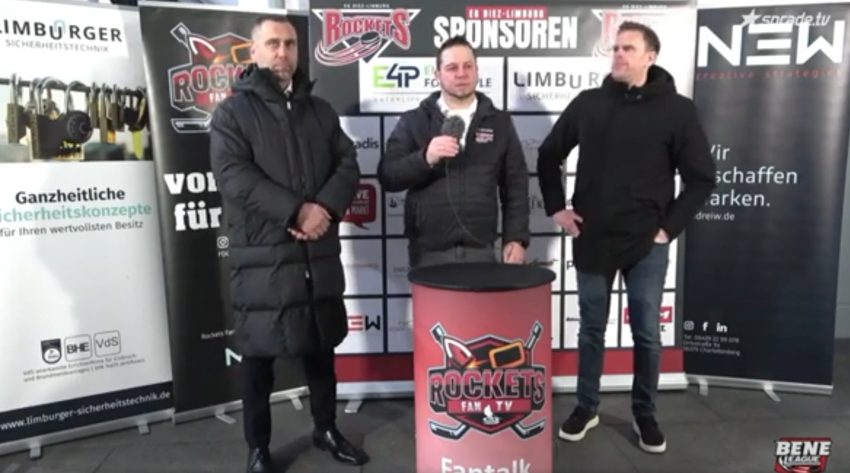 Pressekonferenz Halbfinalspiel 1 von 3 EG Diez-Limburg gegen Snackpoint Eaters