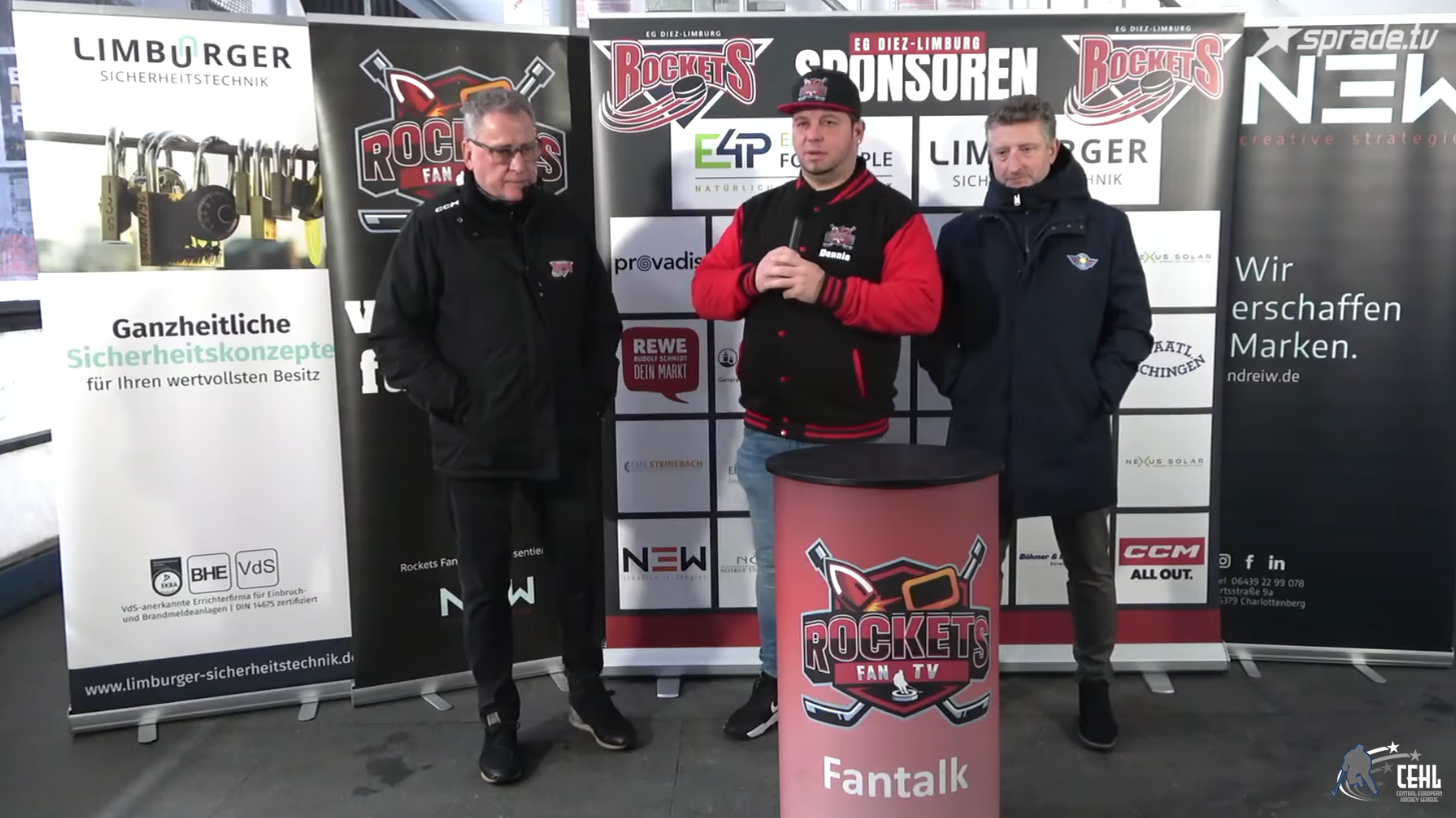 Pressekonferenz Spiel EG Diez-Limburg vs. Den Haag