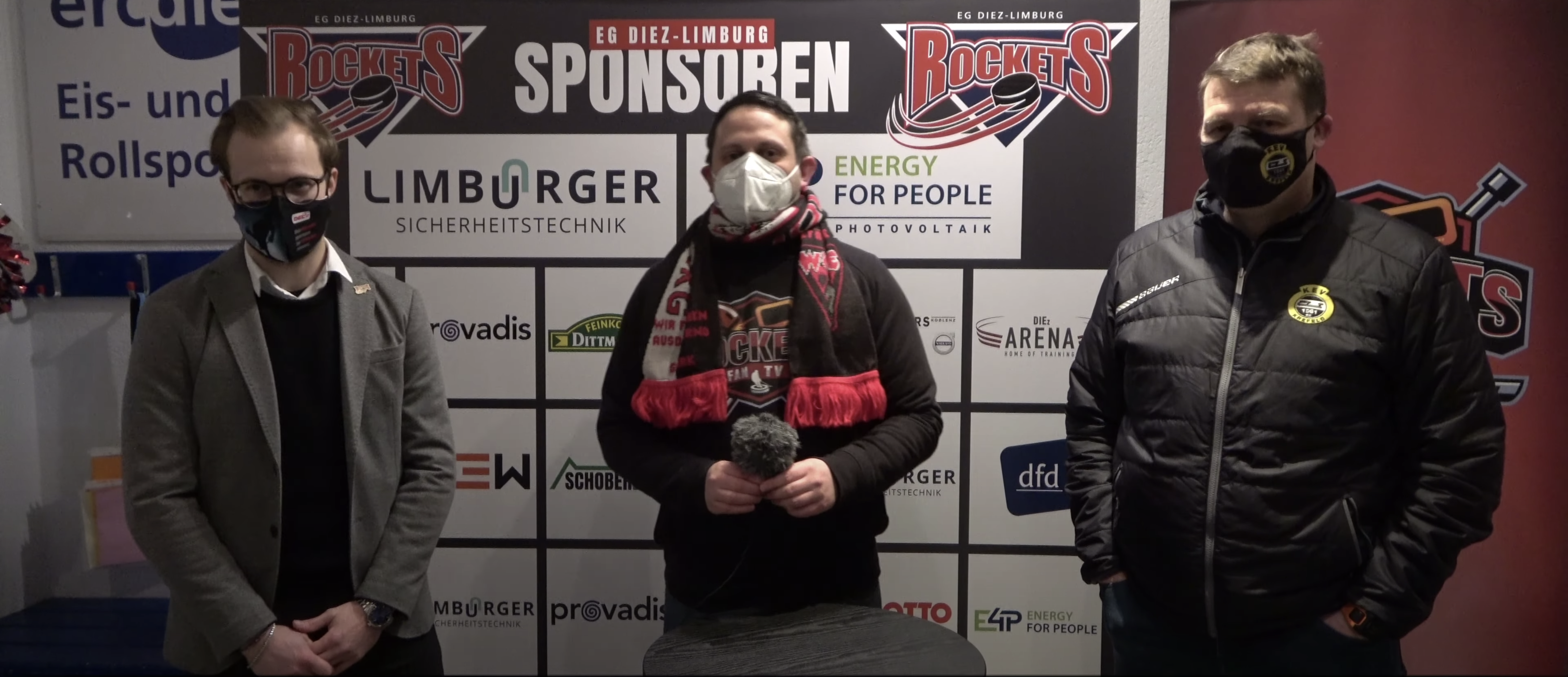 Rockets Fan TV - Pressekonferenz Spiel gegen Krefeld 26032021